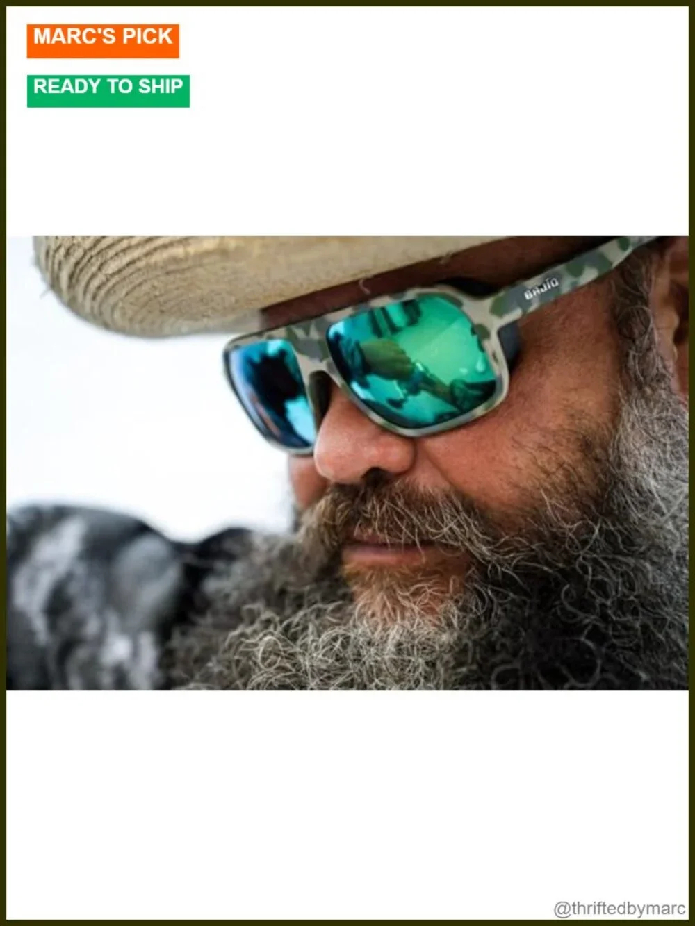 Extra Large Wrap Sunglasses for Fishing with Polarized Glass Lenses